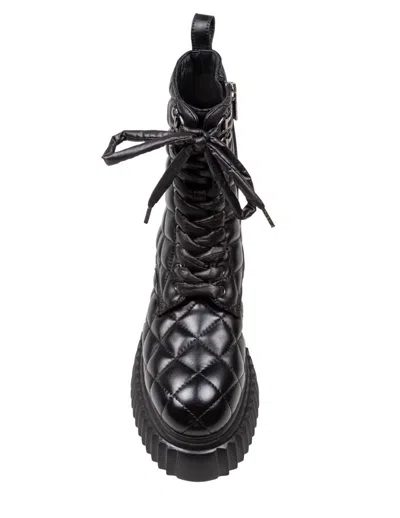Agl Attilio Giusti Leombruni Quilted Leather Softy Lowboot Ankle Boot In Black Color In Black