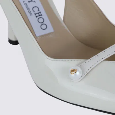 Jimmy Choo 85mm Pearl-embellished Slingback Pumps