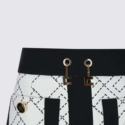 Elisabetta Franchi Geometric Patterned Midi Skirt