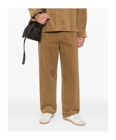 Apc Belt Loops Slacks In Brown