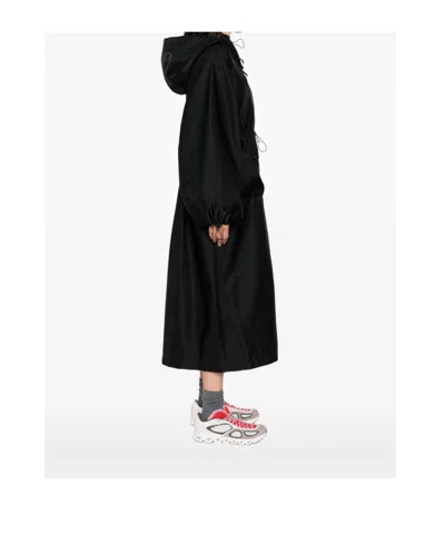 Cecilie Bahnsen Long Sleeve Windbreaker In Black