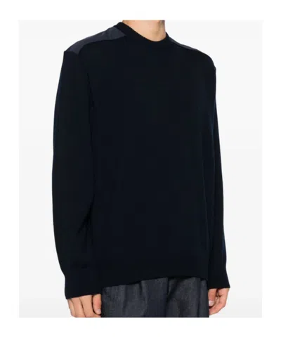 Paul & Shark Wool Sweaters In Blue