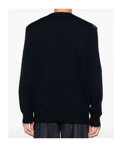 Paul & Shark Wool Sweaters In Blue