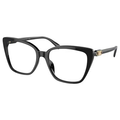 Michael Kors Avila Mk 4110u 3005 53mm Womens Square Eyeglasses 53mm In Black