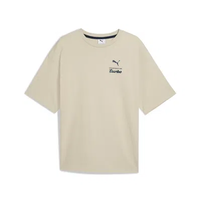 Puma Porsche Legacy Turbo Men's Graphic T-shirt In Gray