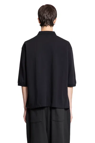 Ancellm Pocket Polo Shirt In Black