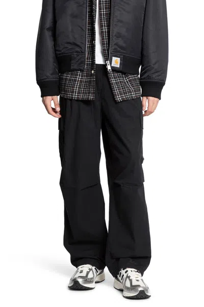 Carhartt Cole Organic Cotton Twill Cargo Pants In Black