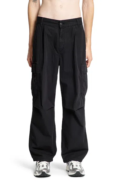 Carhartt Cole Organic Cotton Twill Cargo Pants In Black