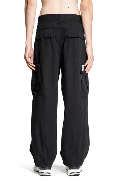 Carhartt Cole Organic Cotton Twill Cargo Pants In Black