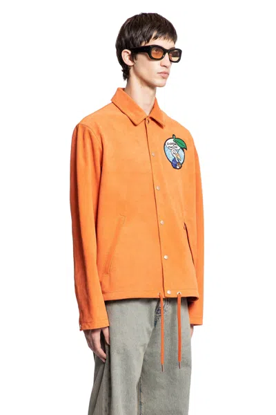 Moncler Genius Moncler X Gilgafarm Navel Jacket By Donaldglover In Orange