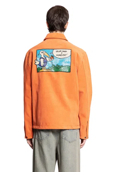 Moncler Genius Moncler X Gilgafarm Navel Jacket By Donaldglover In Orange