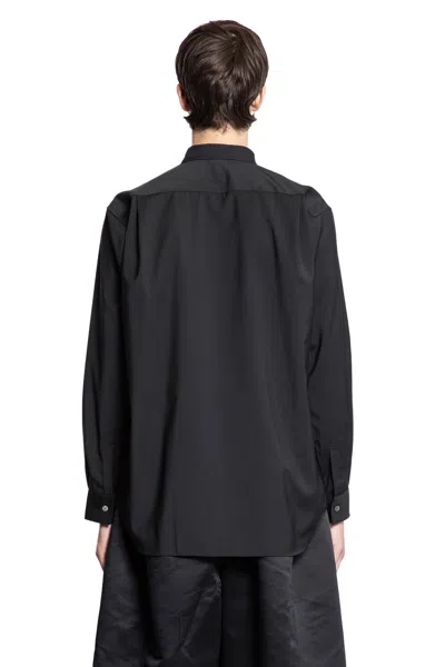 Comme Des Garçons Shirt Man Shirt Black Size Xl Polyester In Black