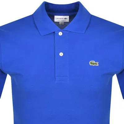 Lacoste Slim Fit L.12.12 Piqu¿ Polo Shir In Blue