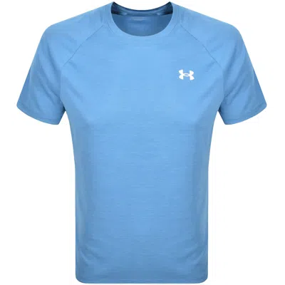 Under Armour Men's Ua Tech Textured Performance T-shirt In Blue