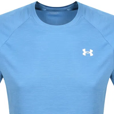 Under Armour Men's Ua Tech Textured Performance T-shirt In Blue