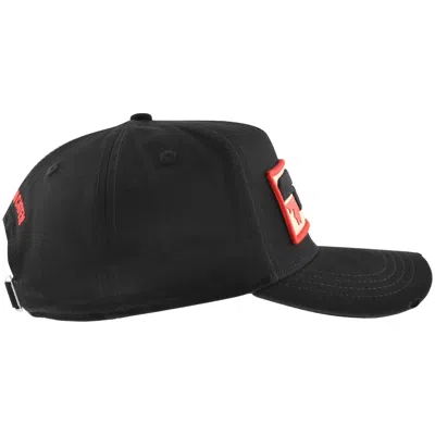 Dsquared2 Logo-patch Baseball Cap In Black