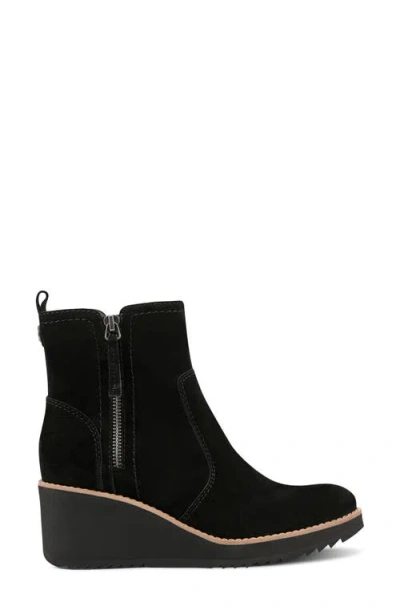Earth ® Cinto Platform Wedge Bootie In Black