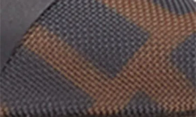 Fendi Slingback Brown Nylon Sandals