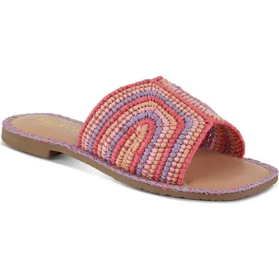 Rag & Co Kivah Slide Sandal In Multi