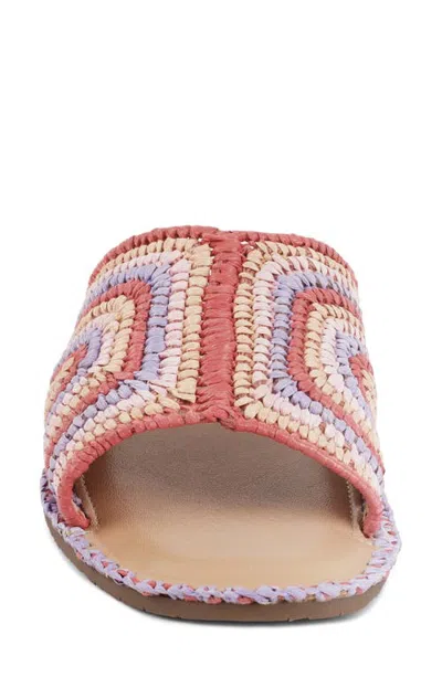 Rag & Co Kivah Slide Sandal In Multi