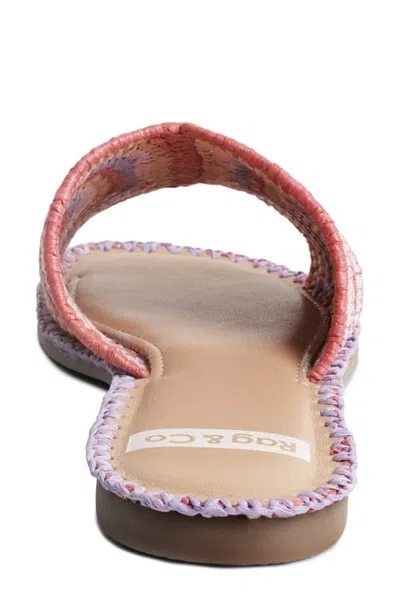 Rag & Co Kivah Slide Sandal In Multi