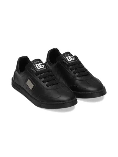 Dolce & Gabbana Saint Tropez Sneakers In Black