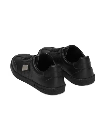Dolce & Gabbana Saint Tropez Sneakers In Black