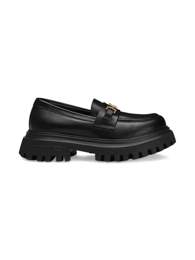 Dolce & Gabbana Mocassins In Black