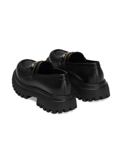 Dolce & Gabbana Mocassins In Black