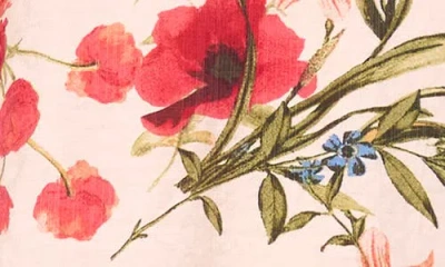 Halogen ® Smocked Flutter Sleeve Top In Neutral