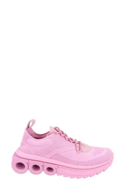 Ferragamo Woman Sneakers Light Purple Size 6.5 Textile Fibers In Purple