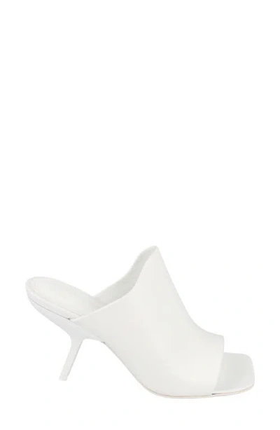 Ferragamo Era Slide Sandal In White