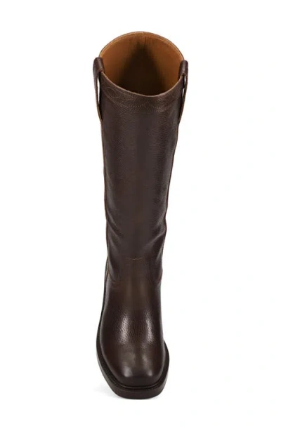 Frye Kate Leather Pull-on Boots In Brown