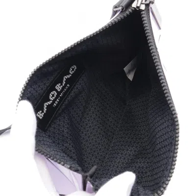 Pre-owned Bao Bao Issey Miyake Purple Pvc Shoulder Bag ()