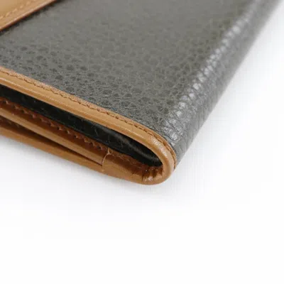 Pre-owned Celine Brown Leather Wallet (bi-fold) ()