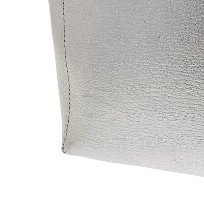 Pre-owned Celine Silver Leather Handbag Shoulder Bag ()
