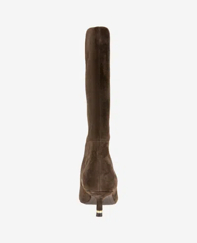Kenneth Cole Meryl Suede Bootie In Brown
