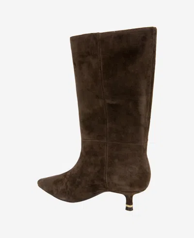 Kenneth Cole Meryl Suede Bootie In Brown