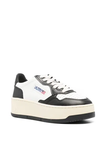 Autry Medalist Platform Sneakers In Multi
