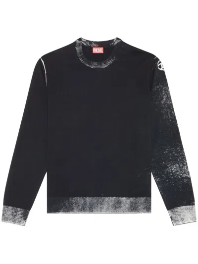 Diesel Sweaters In Black