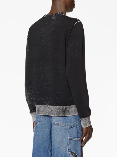 Diesel Sweaters In Black