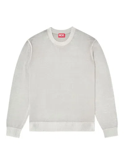 Diesel K-larence-b Sweatshirt In Gray