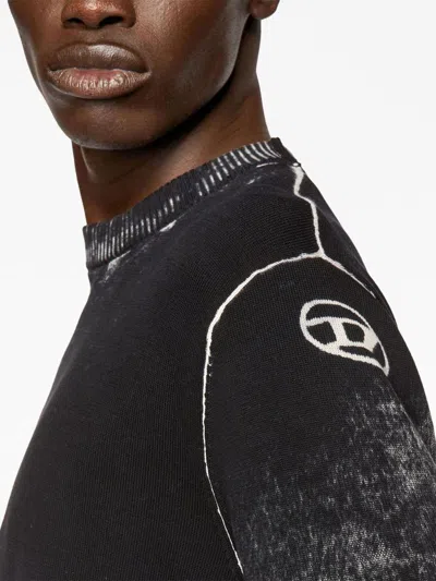 Diesel Sweaters In Black