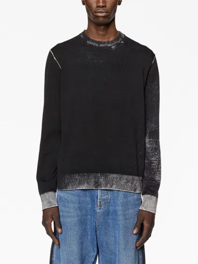 Diesel Sweaters In Black