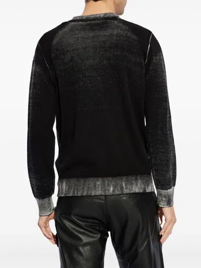 Diesel K-veli Knitted Jumper In Black