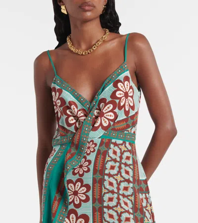 La Doublej Turn Around Dress In Multi