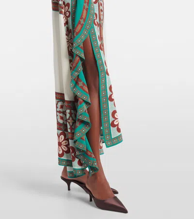 La Doublej Turn Around Dress In Multi