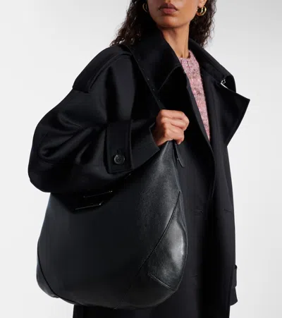 Jimmy Choo Borsa A Spalla Con Stampa Logo In Black