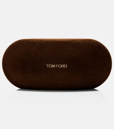 Tom Ford Fausto Square-frame Acetate Sunglasses In Black