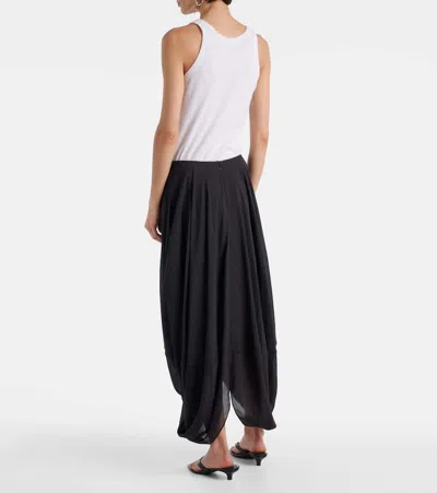 Totême Cocoon Skirt In Black